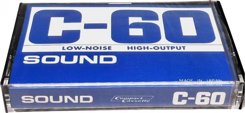 Compact Cassette Sound 60 Type I Normal 1974 Japan