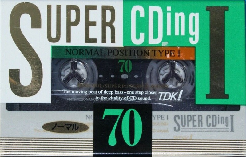 Compact Cassette: TDK  - Super CDing I 70