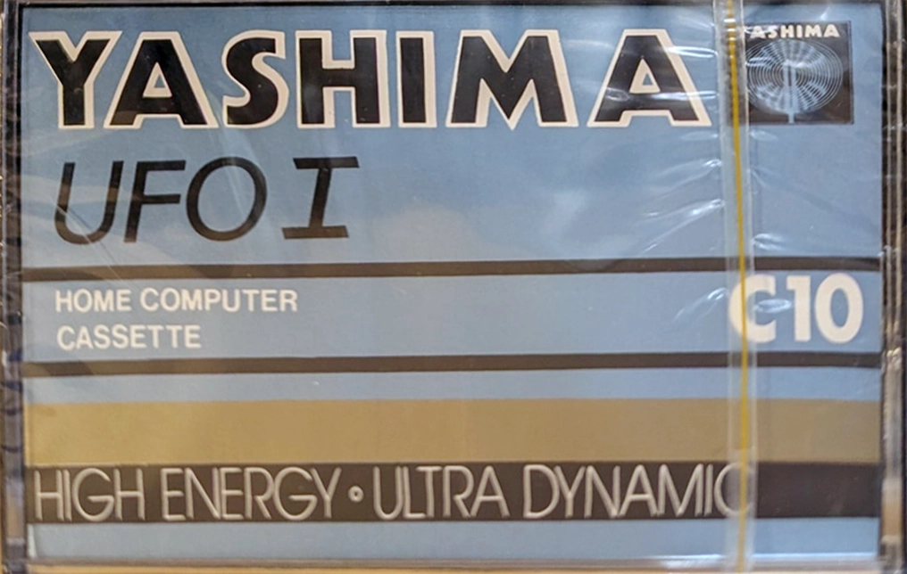 Compact Cassette Yashima UFO I 10 Computer Cassette 1979 UK