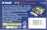 Compact Cassette BASF TP II Reference Maxima 60 Type II Chrome 1995 Europe