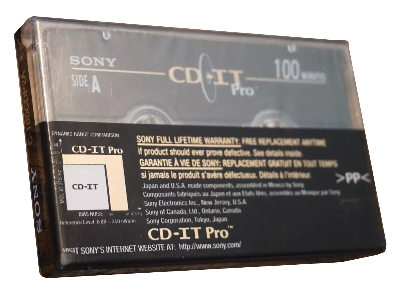 Compact Cassette: Sony  - CD-IT PRO 100