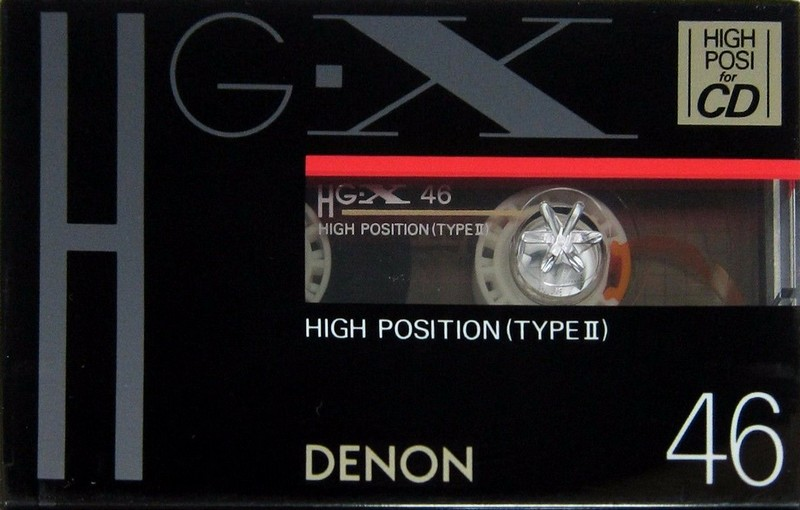 Compact Cassette: Nippon Columbia / Denon Denon - HG-X 46