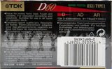 5 pack TDK D 60 "5 mix colour Limited Edition" Type I Normal 1995 Europe