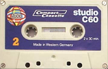 Compact Cassette Studio 60 Type I Normal 1975 Europe