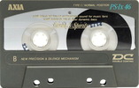 Compact Cassette AXIA PS-Ix 46 "PS-1X A 46" Type I Normal 1991 Japan