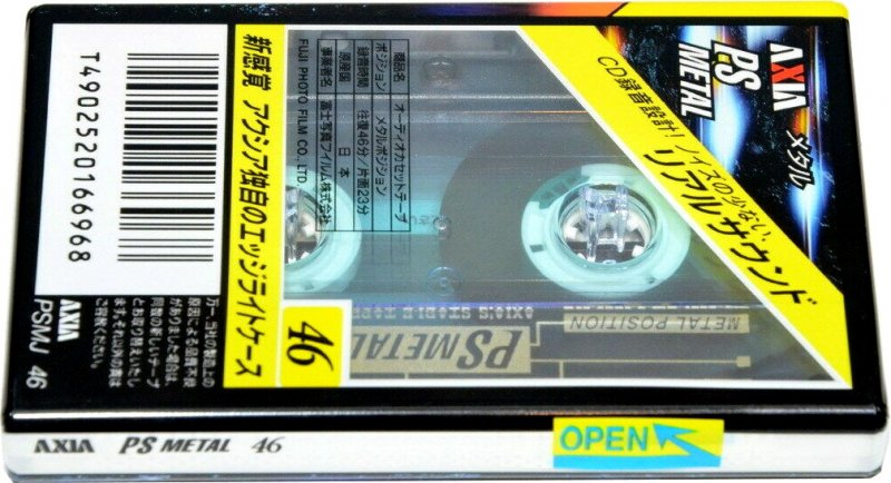 Compact Cassette: FUJI AXIA - PS-Metal 46