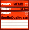 Compact Cassette Philips Studio Quality 60 Type I Normal 1981 Europe