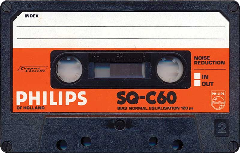 Compact Cassette: Philips  - Studio Quality 60