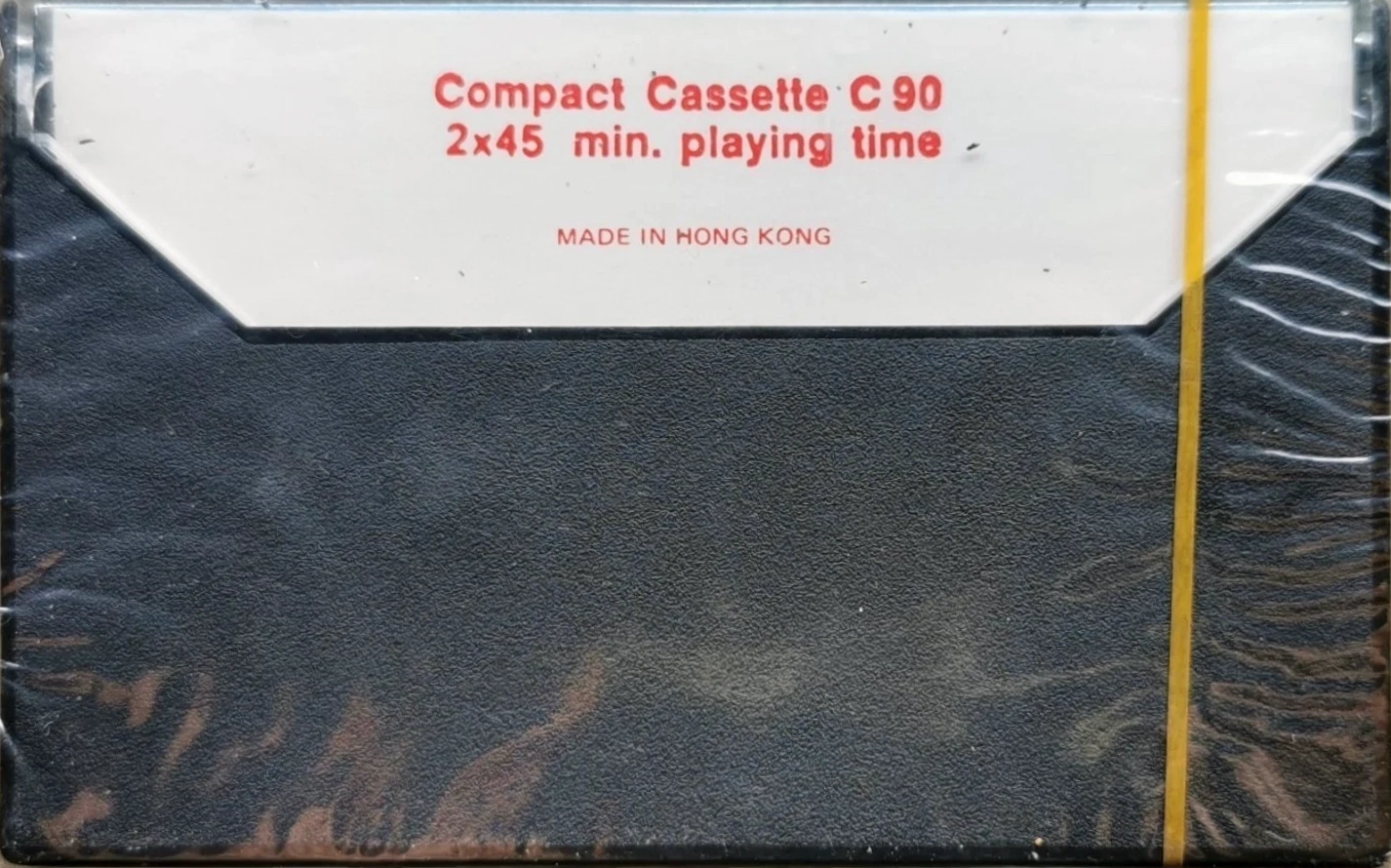 Compact Cassette Kisni 90 Type I Normal Hong Kong