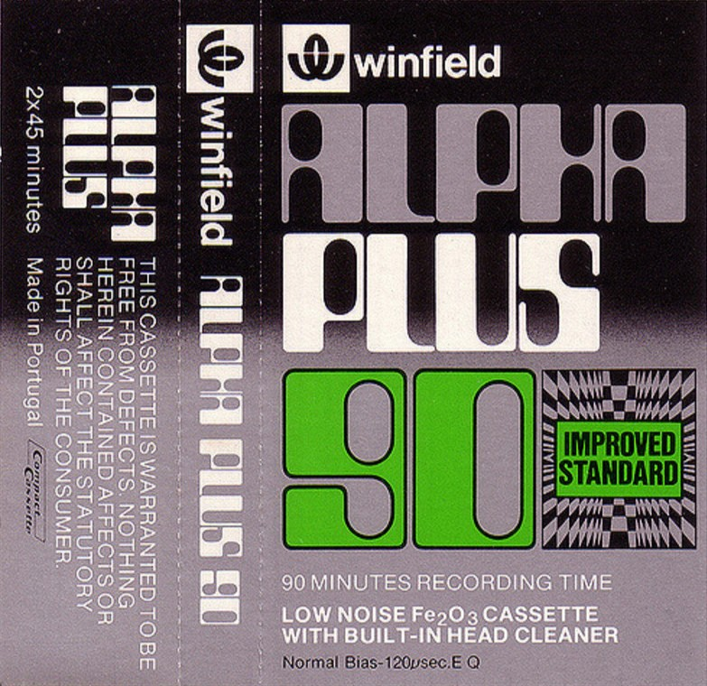 Compact Cassette: Unknown Winfield - Alpha Plus 90