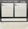 Compact Cassette Sim 60 "High Energy" Type I Normal 1978 Hong Kong