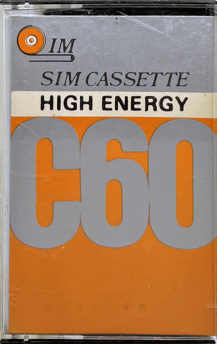 Compact Cassette Sim 60 "High Energy" Type I Normal 1978 Hong Kong