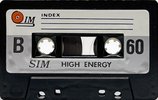 Compact Cassette Sim 60 "High Energy" Type I Normal 1978 Hong Kong