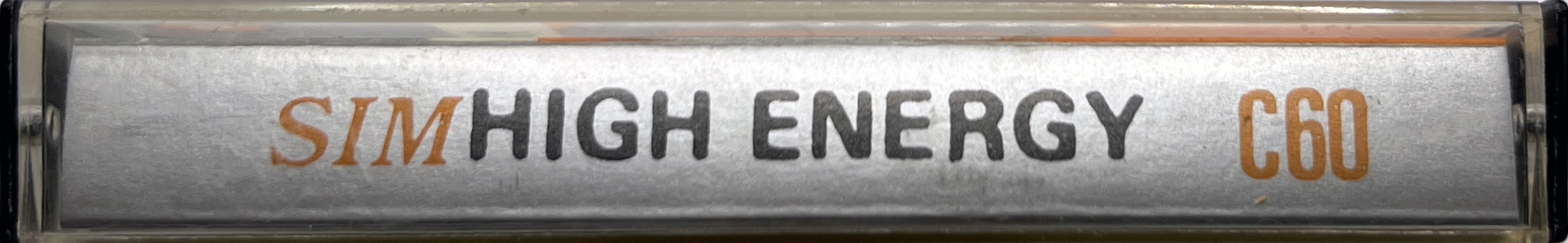 Compact Cassette Sim 60 "High Energy" Type I Normal 1978 Hong Kong