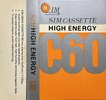Compact Cassette Sim 60 "High Energy" Type I Normal 1978 Hong Kong