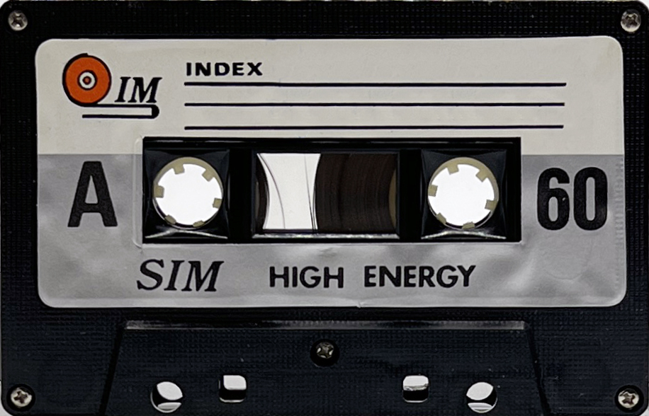 Compact Cassette Sim 60 "High Energy" Type I Normal 1978 Hong Kong