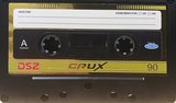 Compact Cassette CRUX DSZ 90 "X gold" Type I Normal 2023 Worldwide