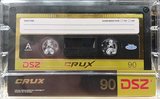 Compact Cassette CRUX DSZ 90 "X gold" Type I Normal 2023 Worldwide