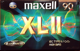 Compact Cassette Maxell XLII 90 Type II Chrome 1998 Europe