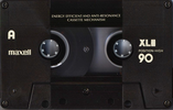 Compact Cassette Maxell XLII 90 Type II Chrome 1998 Europe