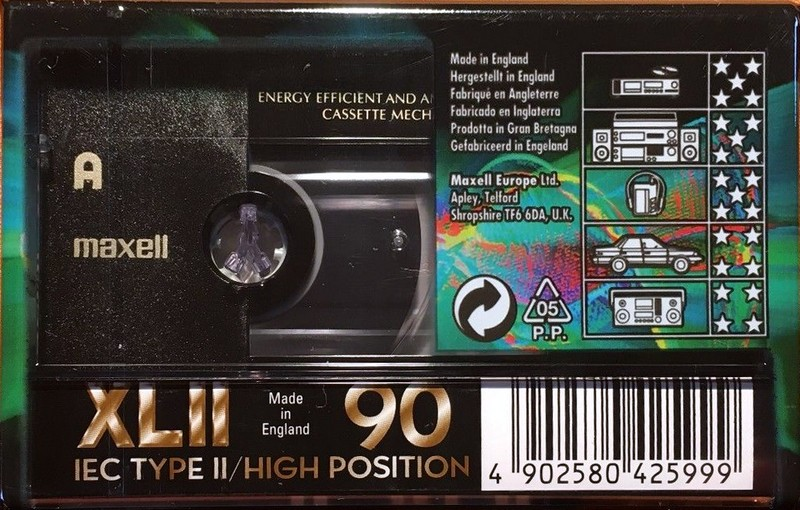 Compact Cassette: Maxell / Hitachi Maxell - XLII 90