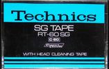 Compact Cassette Technics SG 60 "RT-60 SG" Type I Normal 1973 Japan