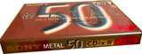 Compact Cassette Sony CDix IV 50 "C-50CDX4C" Type IV Metal 1995 Japan