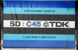 Compact Cassette TDK SD 45 Type I Normal 1973 USA