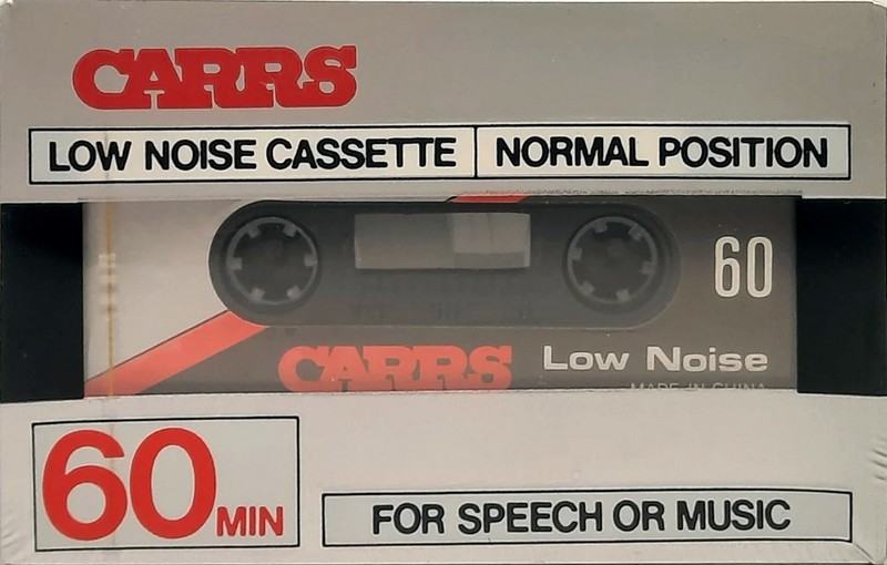 Compact Cassette Carrs 60 Type I Normal