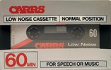 Compact Cassette Carrs 60 Type I Normal