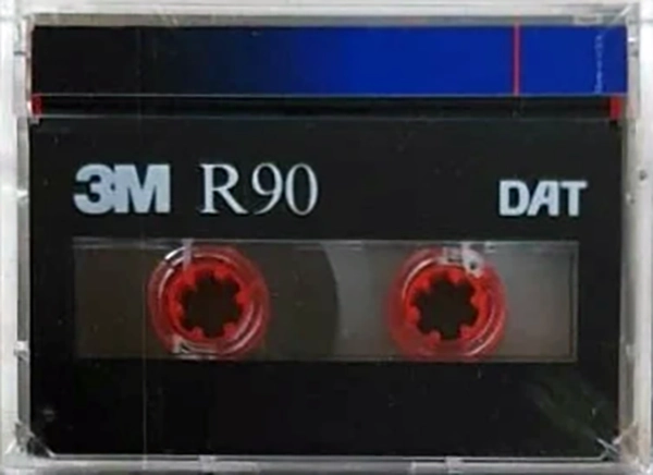 Digital Audio Tape 3M 90 Type IV Metal 1988 North America