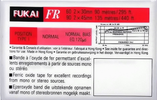 Compact Cassette Fukai FR 90 Type I Normal Europe