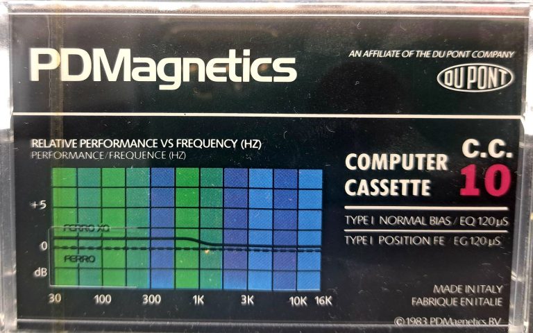 Compact Cassette: PDM Magnetics PDM -  10