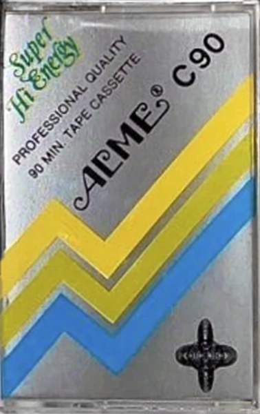 Compact Cassette Acme Super Hi Energy 90 Type I Normal 1985 Worldwide
