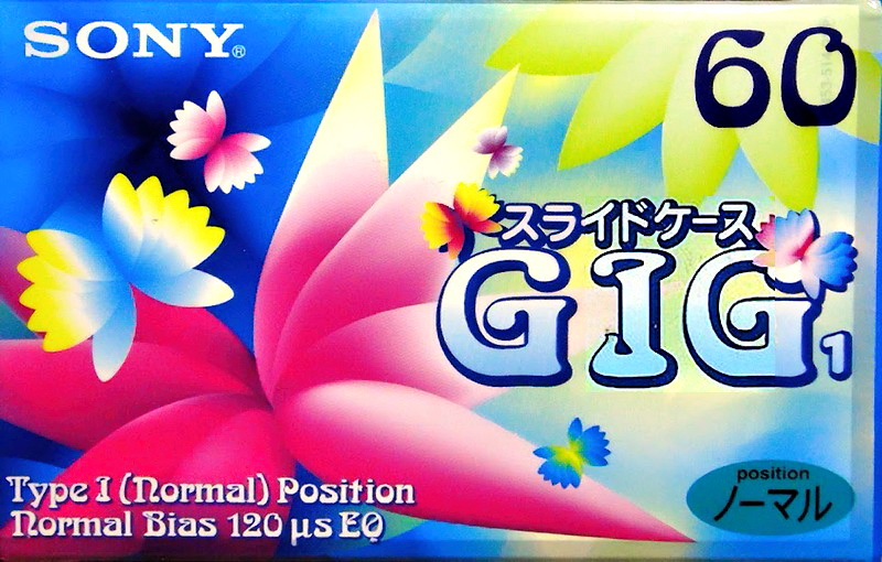 Compact Cassette: Sony  - GIG-1 60