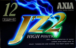 Compact Cassette AXIA J`z 2 12 "JZ2B 12" Type II Chrome 1993 Japan
