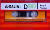 Compact Cassette Galin 90 Type I Normal 1988 Hong Kong