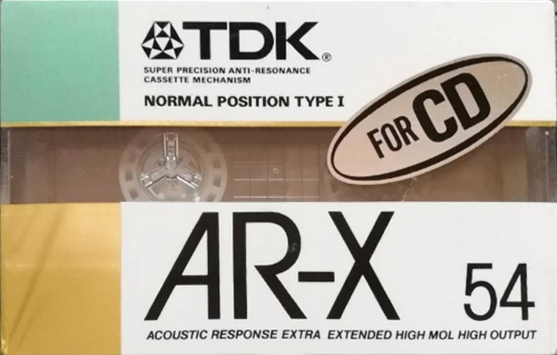 Compact Cassette: TDK  - AR-X 54