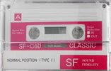 Compact Cassette Classic SF / Floral 60 Type I Normal 2020 Worldwide
