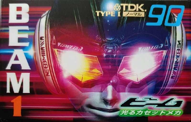 Compact Cassette TDK Beam 1 90 "BM1-90N" Type I Normal 1998 Japan