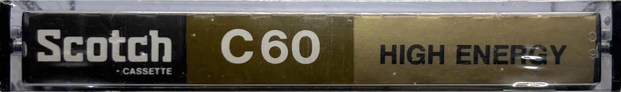 Compact Cassette Scotch High Energy 60 Type I Normal 1977 Europe