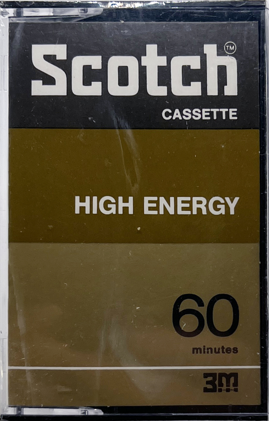 Compact Cassette Scotch High Energy 60 Type I Normal 1977 Europe