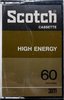 Compact Cassette Scotch High Energy 60 Type I Normal 1977 Europe