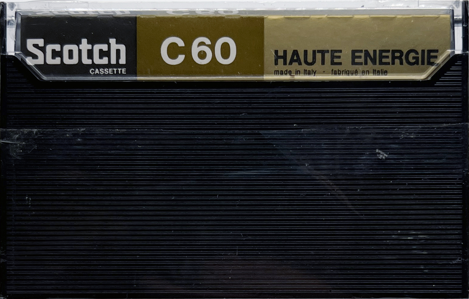 Compact Cassette Scotch High Energy 60 Type I Normal 1977 Europe