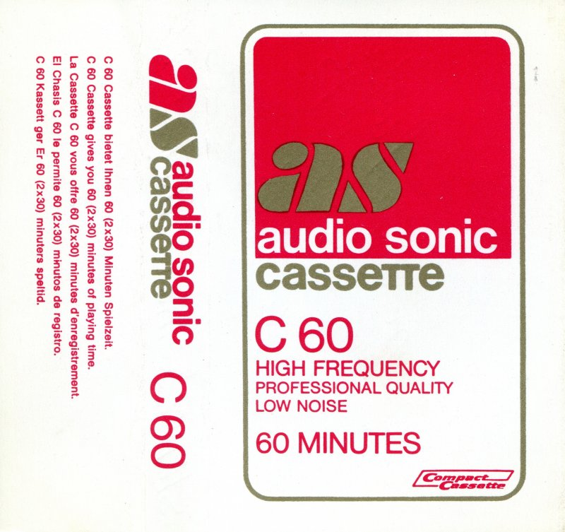 Compact Cassette: Unknown Audio Sonic -  60