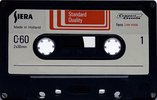 Compact Cassette Siera Standard Quality 60 Type I Normal 1975 Europe