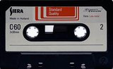 Compact Cassette Siera Standard Quality 60 Type I Normal 1975 Europe