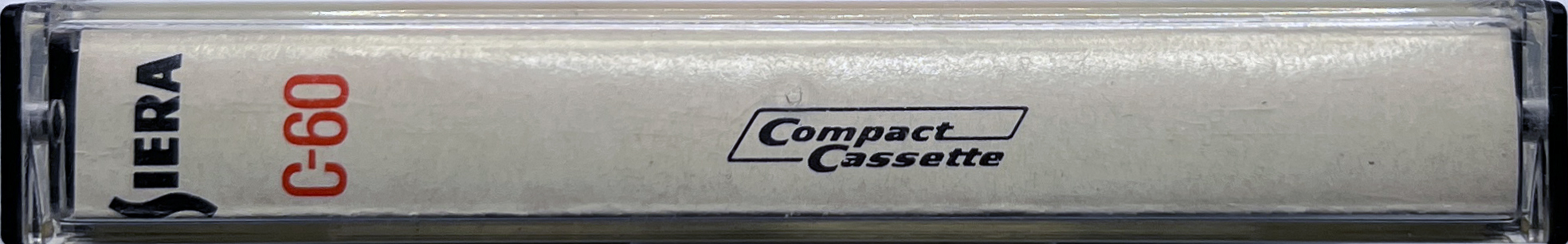 Compact Cassette Siera Standard Quality 60 Type I Normal 1975 Europe