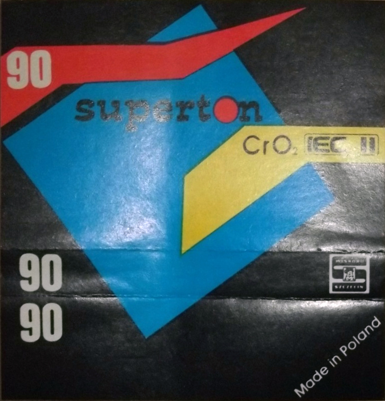 Compact Cassette Superton 90 Type II Chrome 1980 Near East