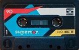 Compact Cassette Superton 90 Type II Chrome 1980 Near East